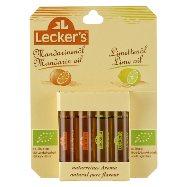 Lecker`s Bio Mandarinenöl &amp; Limettenöl