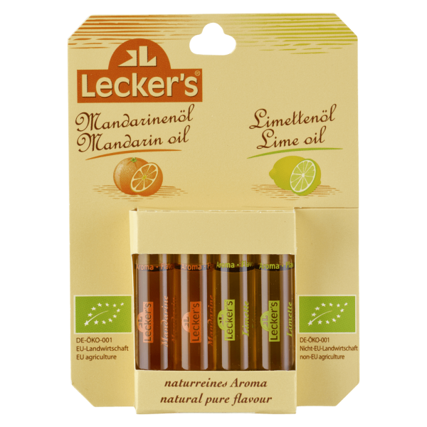 Lecker`s Bio Mandarinenöl & Limettenöl