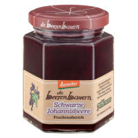 die beerenbauern Bio Schwarze Johannisbeere Fruchtaufstrich die beerenbauern Bio Schwarze Johannisbeere Fruchtaufstrich