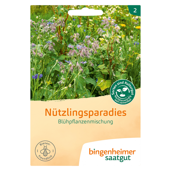 Bingenheimer Saatgut Bio Mischung Blumen Nützlingsparadies