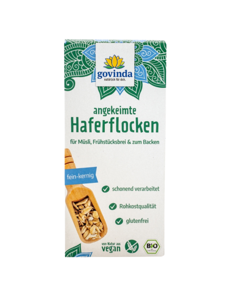 Govinda Bio Haferflocken gekeimt, 250g