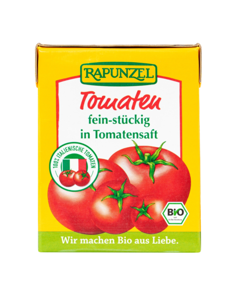 Rapunzel Bio Tomaten fein-stückig in Tomatensaft