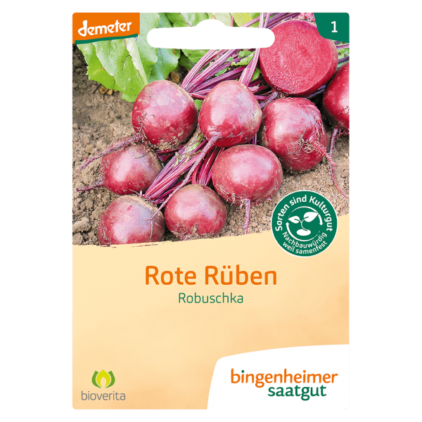 Bingenheimer Saatgut Bio Rote Rüben, Robuschka