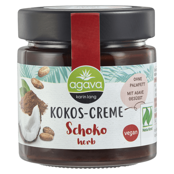 agava Bio Kokos-Creme Schoko herb