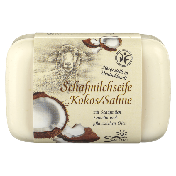 Saling Schafmilchseife Kokos-Sahne