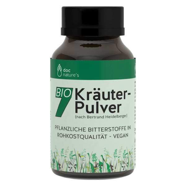 Gesund &amp; Leben Bio 7 Kräuter-Pulver
