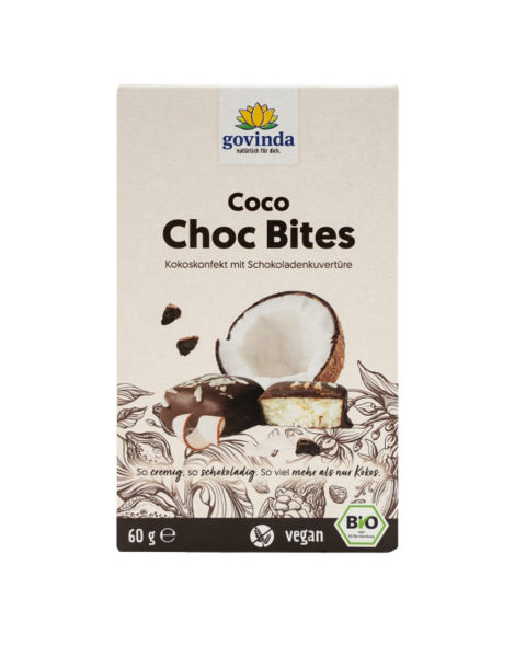 Govinda Bio Coco Choc Bites, 60g