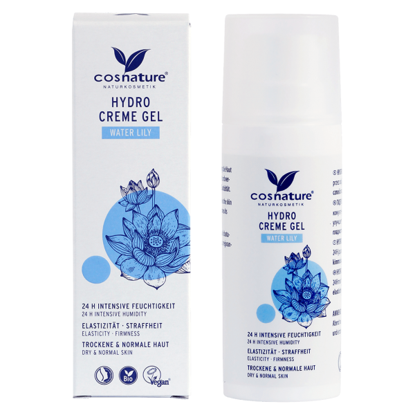 Cosnature Hydro Creme Gel Wasserlilie