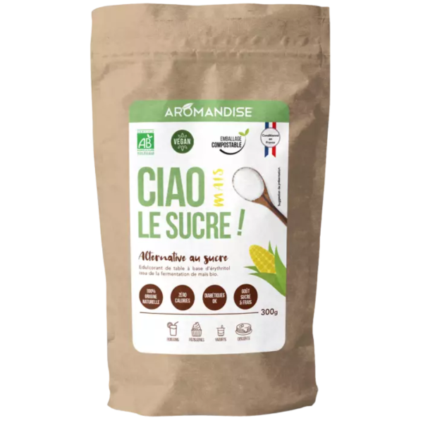AROMANDISE Bio Ciao Zucker - Mais-Erythrit