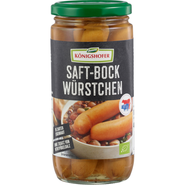 Königshofer Saftbockwürstchen in zarter Eigenhaut
