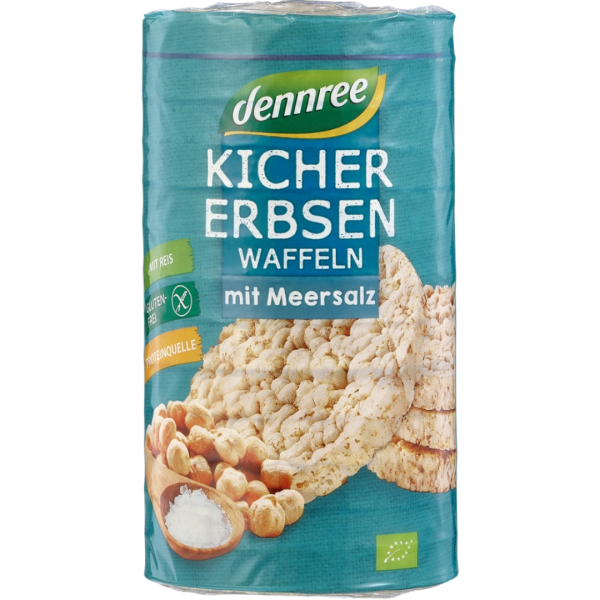dennree Bio Kichererbsenwaffel gesalzen