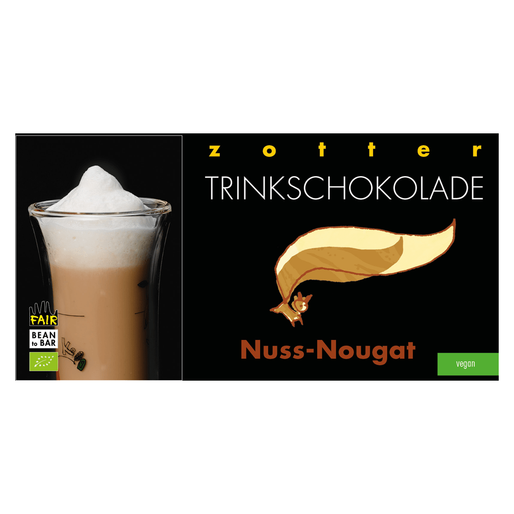 Bio Trinkschokolade - Nuss Nougat von Zotter bei greenist.de