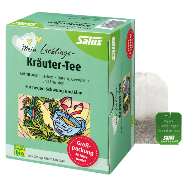 Salus Bio Mein Lieblings Kräutertee 40 Beutel