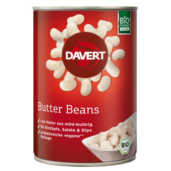 Davert Bio Butter Beans