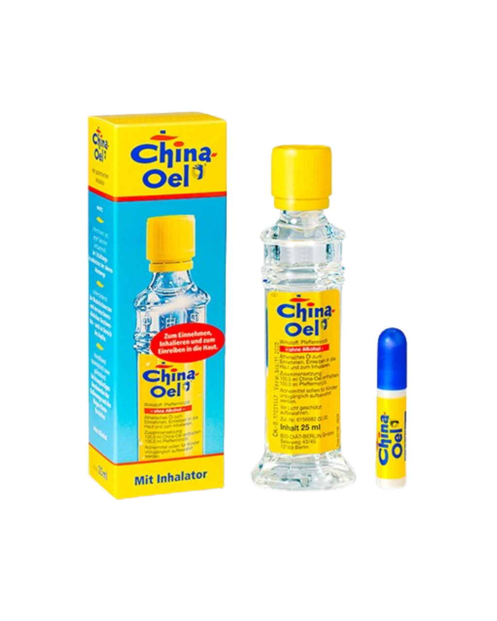 China-Oel® 25 ml mit Inhalator