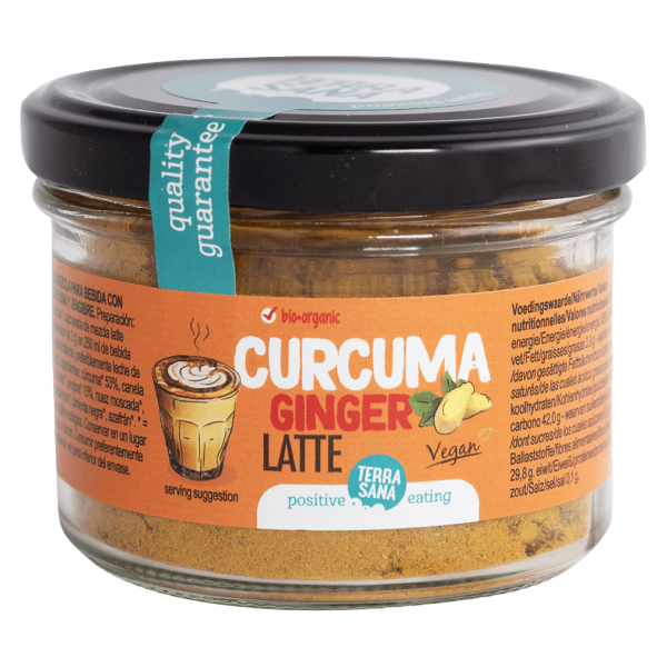 TerraSana Bio Curcuma Ingwer Latte