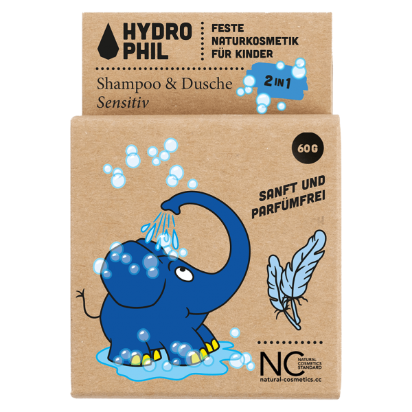 Hydrophil 2in1 Shampoo &amp; Dusche Elefant &quot;Sensitiv&quot;