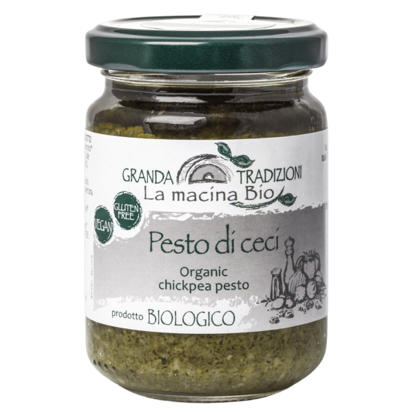 Granda Traditioni Bio Pesto mit Kichererbsen, 130 g