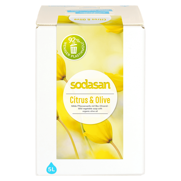 Sodasan Flüssigseife Citrus &amp; Olive