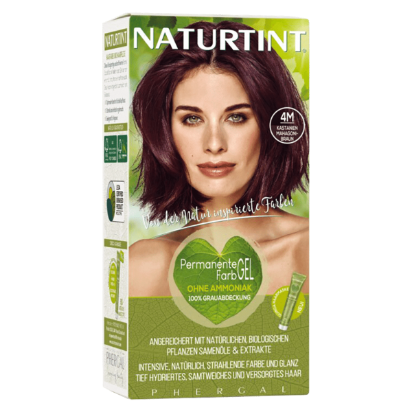 Naturtint Haarfarbe 4M Kastanien Mahagonibraun