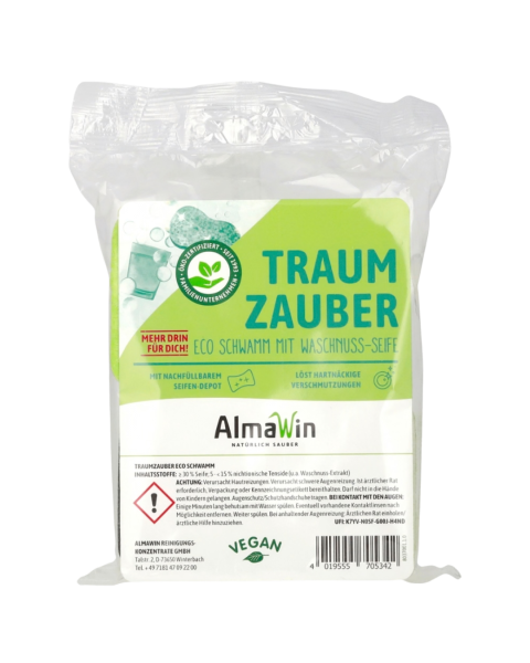 AlmaWin Traumzauber Eco Schwamm, 2 Stück