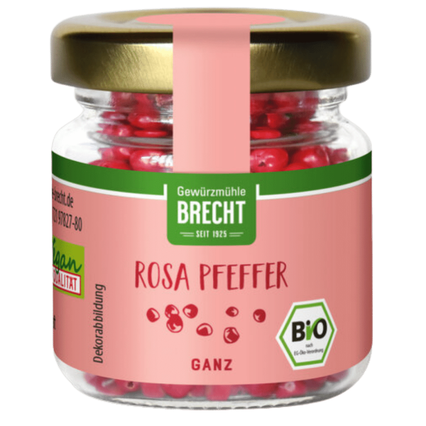 Gewürzmühle Brecht Bio Rosa Pfeffer ganz