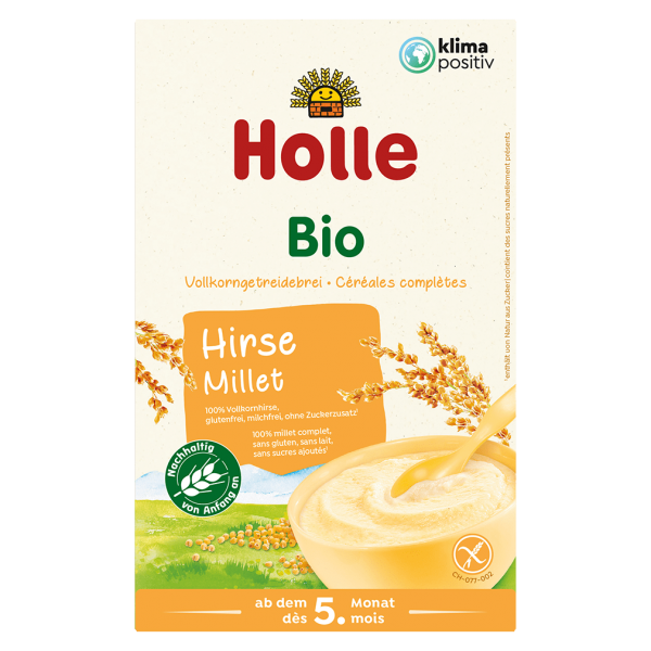 Holle Bio Babybrei Hirse, 250g