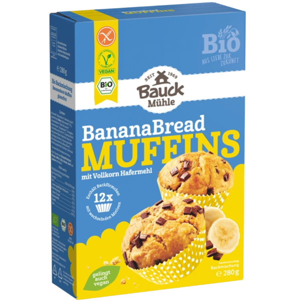 Bauckhof  Bio Banana Bread Muffins