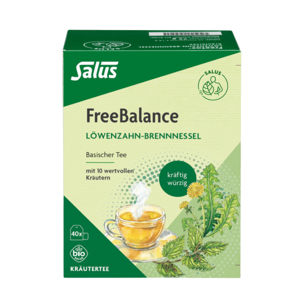 Salus Bio FreeBalance Tee N° 1 Löwenzahn-Brennnessel, 40 Btl. (ehemals Freetox)