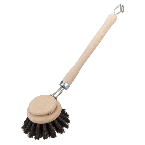 Spülbürste Buchenholz, mit Wechselkopf, 5 cm