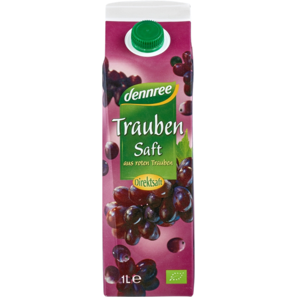 dennree Bio Traubensaft rot