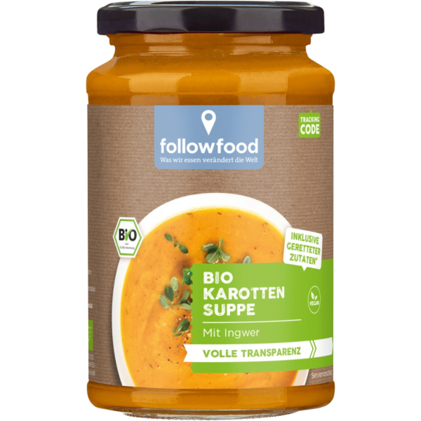 followfood Bio Karottensuppe, 375ml