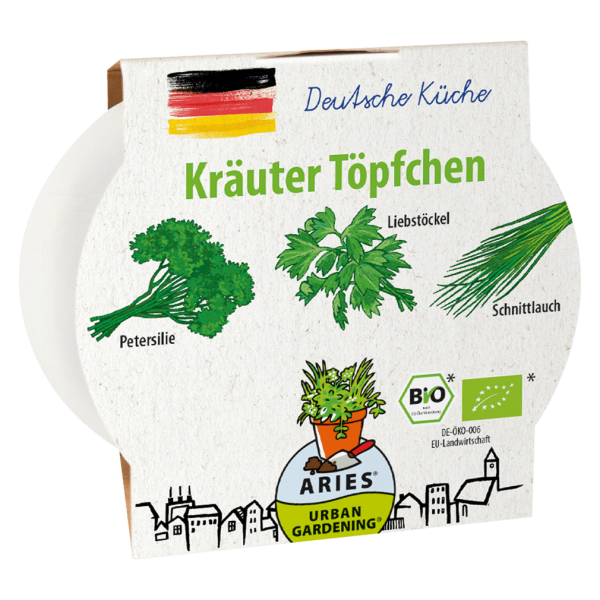 Aries Bio Kräuter Töpfchen Deutsche Küche