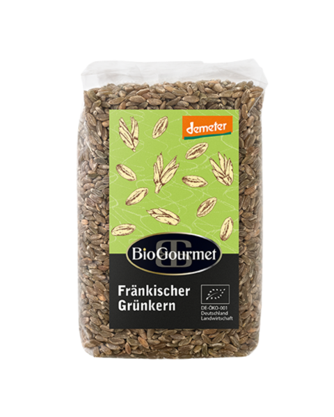 BioGourmet Bio Fränkischer Grünkern g.U., 500g