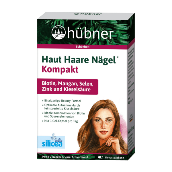 Hübner Haut Haare Nägel Kompakt Original Silicea Gel-Kapseln