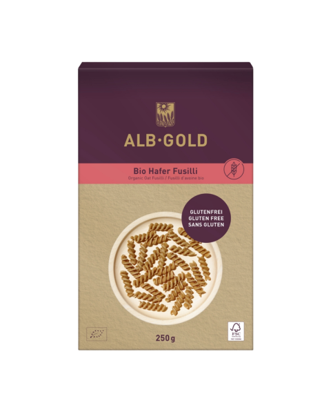 Alb-Gold Bio Hafer Fusilli, 250 g