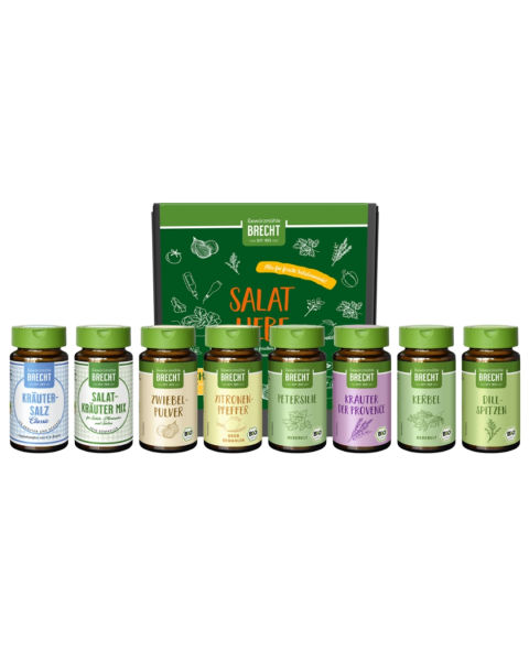 Gewürzmühle Brecht Bio Geschenkbox Salat-Liebe