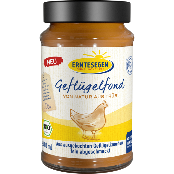 Erntesegen Bio Geflügelfond, 0,4 l