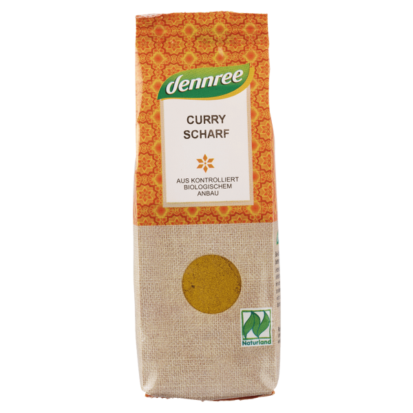 dennree Bio Curry scharf, 55g