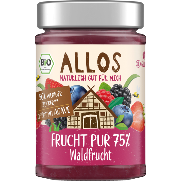Allos Bio Frucht Pur 75% Waldfrucht