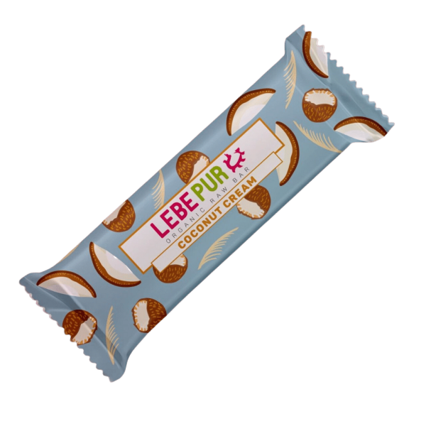 Lebepur  Bio Coconut Cream Riegel MHD 30.01.2024