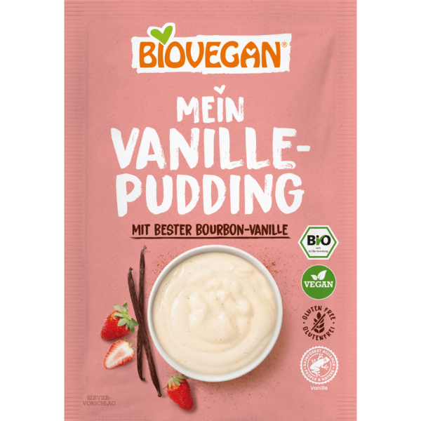 Biovegan Bio Mein Bourbon Vanille Pudding, 36g