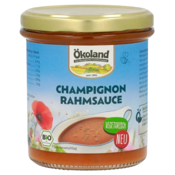 Ökoland Bio Champignon Rahmsauce