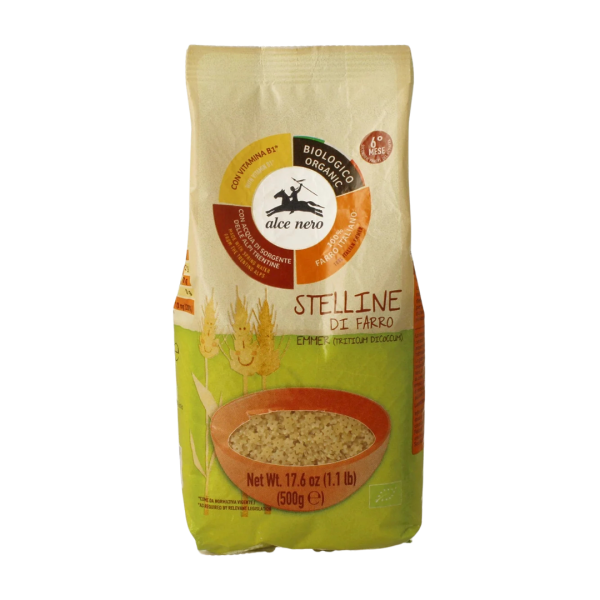 Alce Nero Bio Dinkelsternchen, 500g