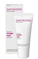Santaverde Aloe Vera Creme Rich ohne Duft Santaverde Aloe Vera Creme Rich ohne Duft