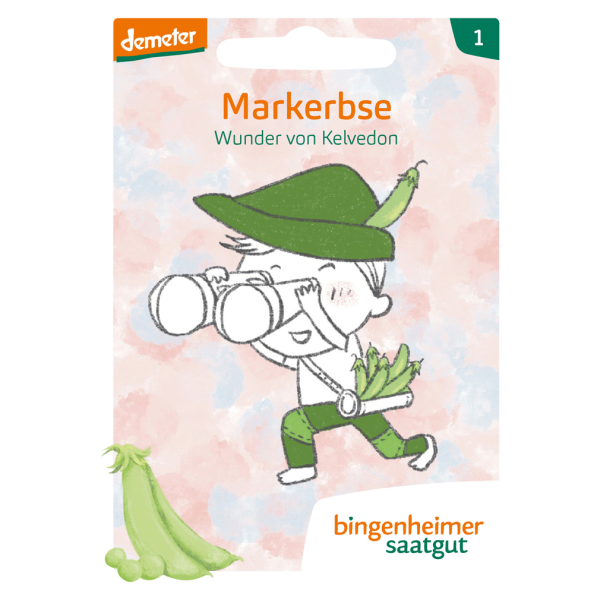 Bingenheimer Saatgut Bio Markerbse, Wunder von Kelvedon, 15g