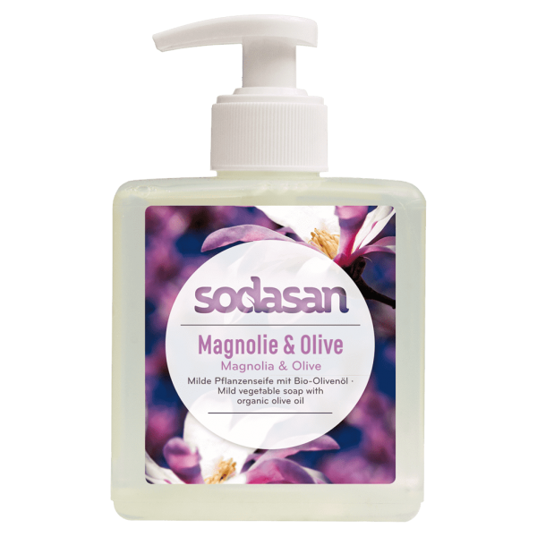 Sodasan Flüssigseife Magnolie-Olive