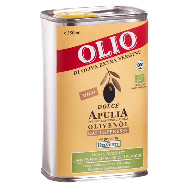 DelGusto Bio Olivenöl Dolce Leccino-Olive
