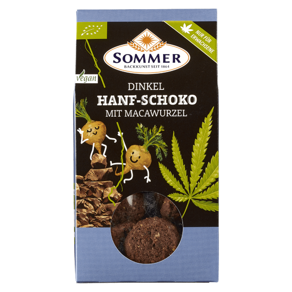 Sommer Bio Hanf-Schoko Dinkelkekse