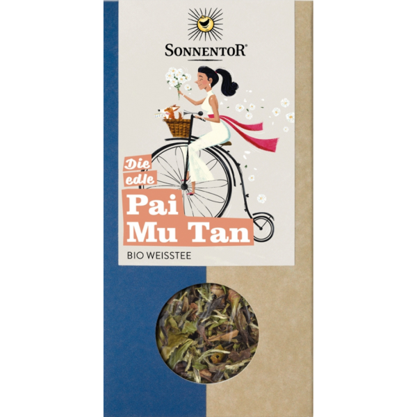 Sonnentor Bio Die edle Pai Mu Tan Weißtee lose, 40 g